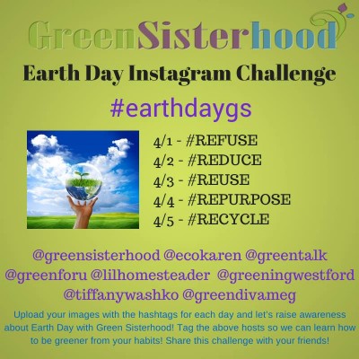 Green Sisterhood Instagram Earth Day Challenge