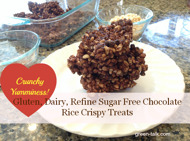 Chocolate Rice Crispy Treats