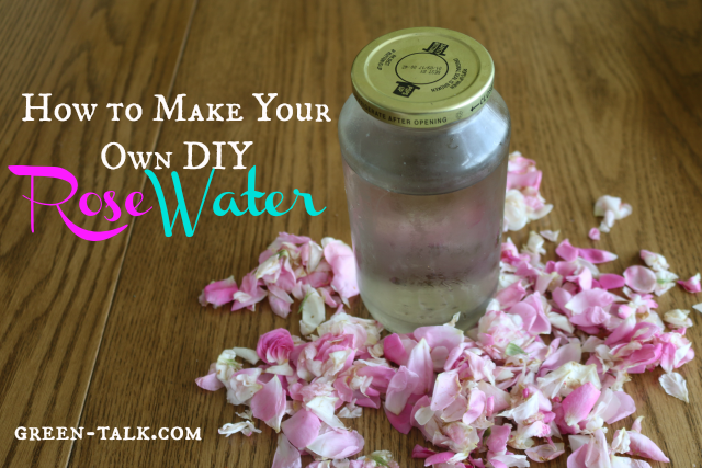 DIY rose water