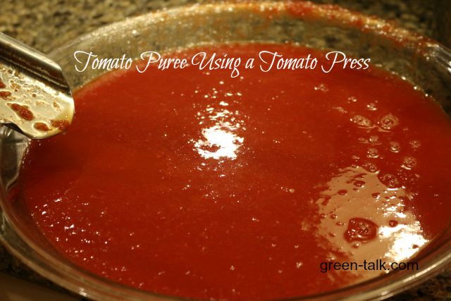 Tomato Press Sauce