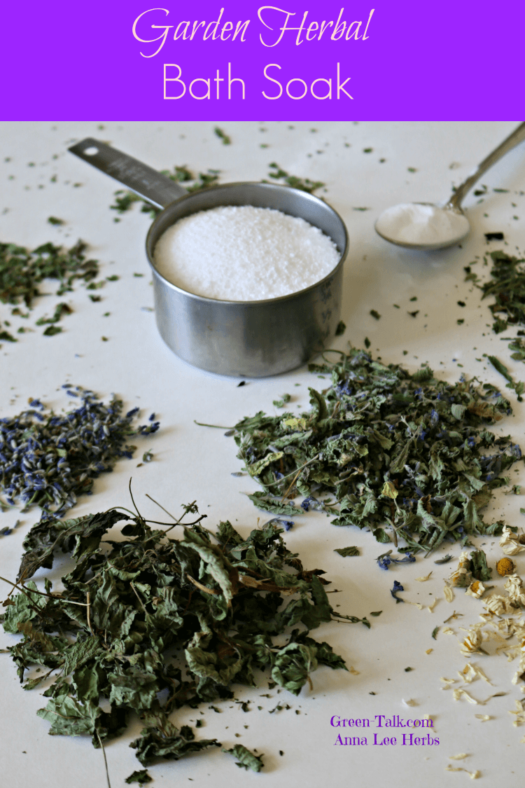 Herbal Bath Soak Recipe for Relaxing