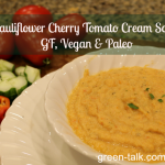 Cauliflower Cherry Tomato Cream Soup