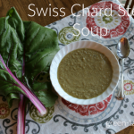 Swiss Chard Stem Soup